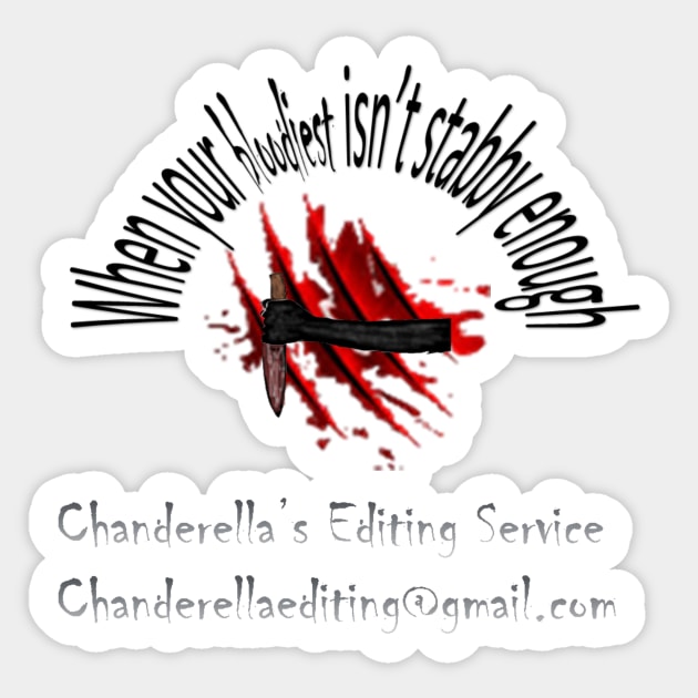 Knife Stabby Sticker by chanderella